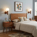 Muralett Candlestick Wood Wall Sconce