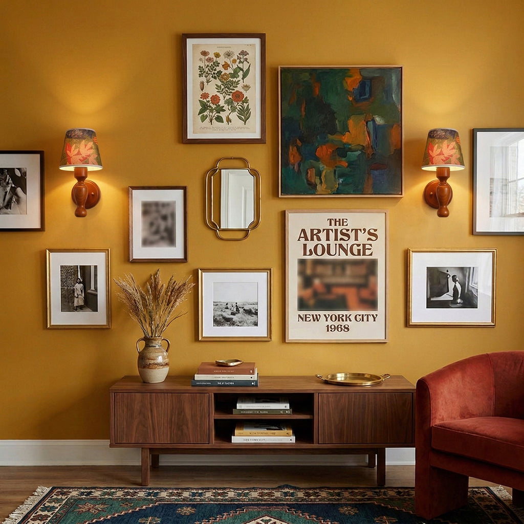 Muralett Candlestick Wood Wall Sconce