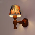 Muralett Candlestick Wood Wall Sconce