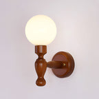 Muralett Candlestick Wood Wall Sconce