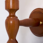 Muralett Candlestick Wood Wall Sconce