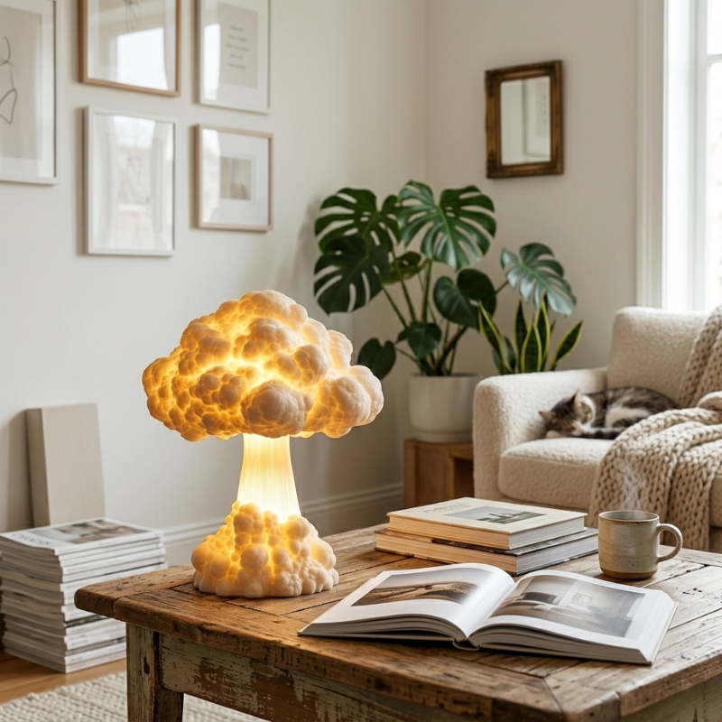 Mushroom Lamp Warm White LED Indoor Decorative Light