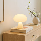 Table Lamp Acrylic LED Warm White Mushroom Design