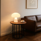 Table Lamp Acrylic LED Warm White Mushroom Design