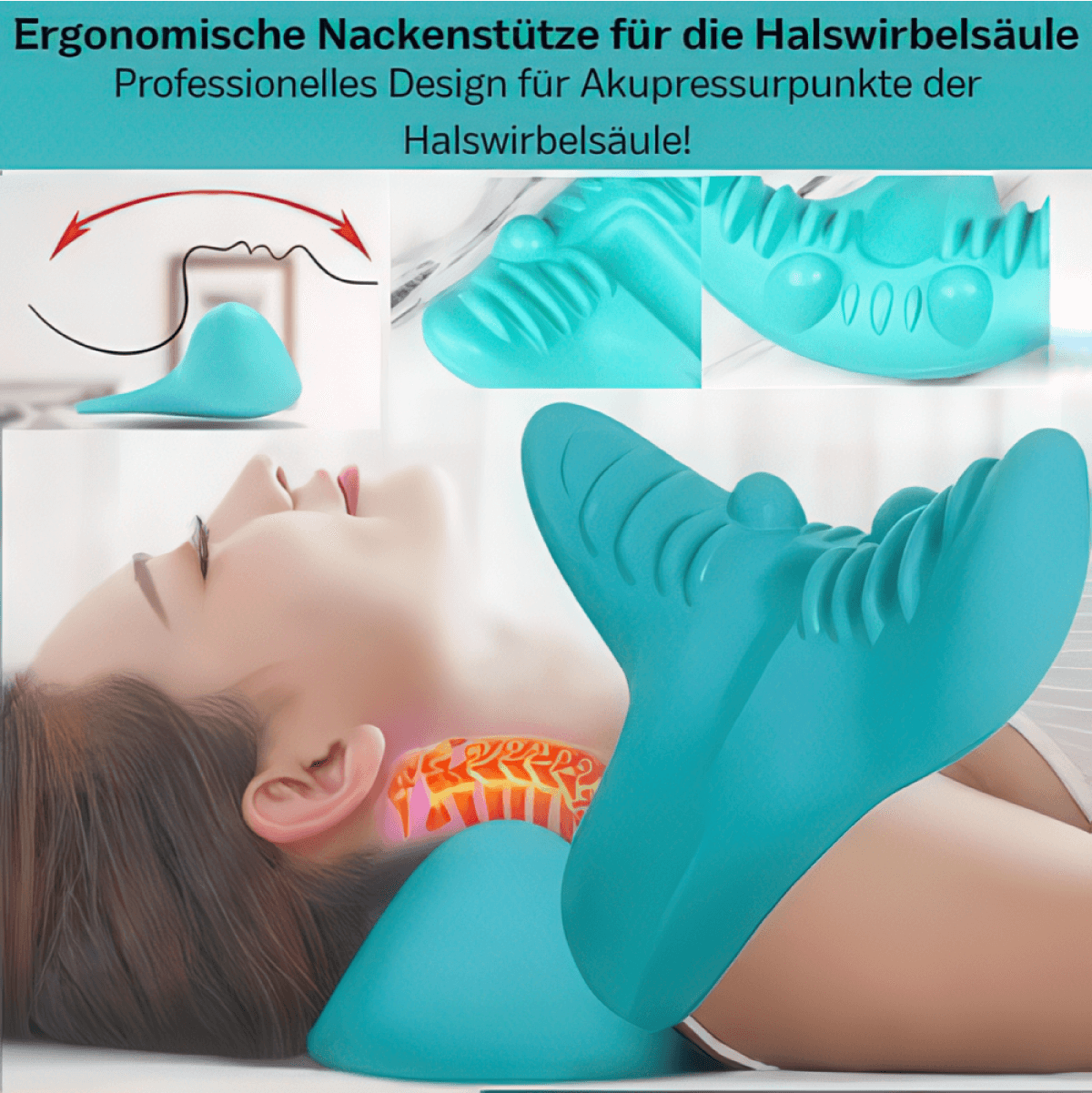 MuscleFit: Neck Massager – Ergonomic Support & Targeted Pain Relief for Tension