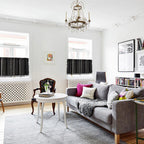 MysticalBlack: Curtains with Tribal Pattern & Tassels – Elegant & Practical for Closet Covers