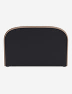 Nexa Platform Bed | Soft Upholstery, Sculpted Headboard