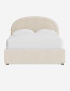 Nexus Platform Bed | Arched Headboard, Bespoke Upholstery