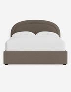 Nexus Platform Bed | Arched Headboard, Bespoke Upholstery