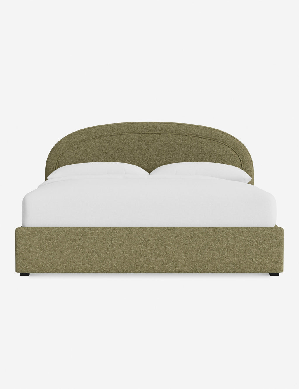 Nexus Platform Bed | Arched Headboard, Bespoke Upholstery