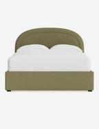 Nexus Platform Bed | Arched Headboard, Bespoke Upholstery