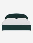Nexus Platform Bed | Arched Headboard, Bespoke Upholstery