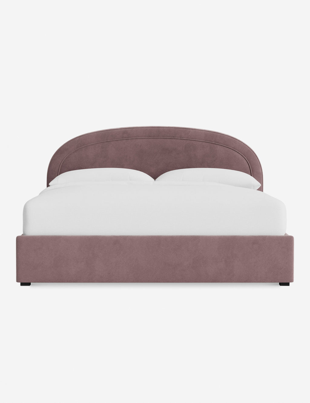 Nexus Platform Bed | Arched Headboard, Bespoke Upholstery