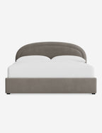 Nexus Platform Bed | Arched Headboard, Bespoke Upholstery