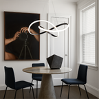Camara - Modern Hanging Lamp Dining Room Aluminum Black