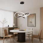 Camara - Modern Hanging Lamp Dining Room Aluminum Black