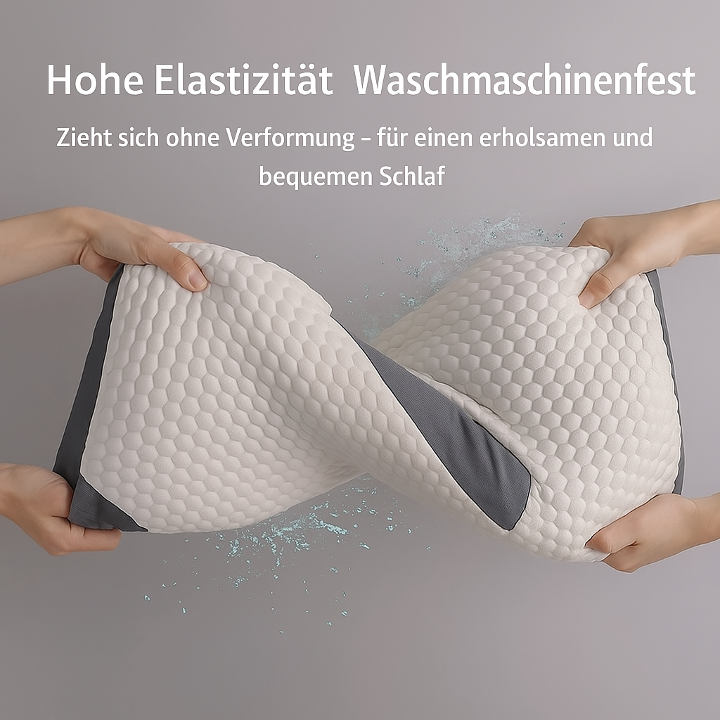 NackenRuhe: Orthopedic Sleeping Pillow – Memory Foam & Ergonomic Support for Healthy Sleep Posture