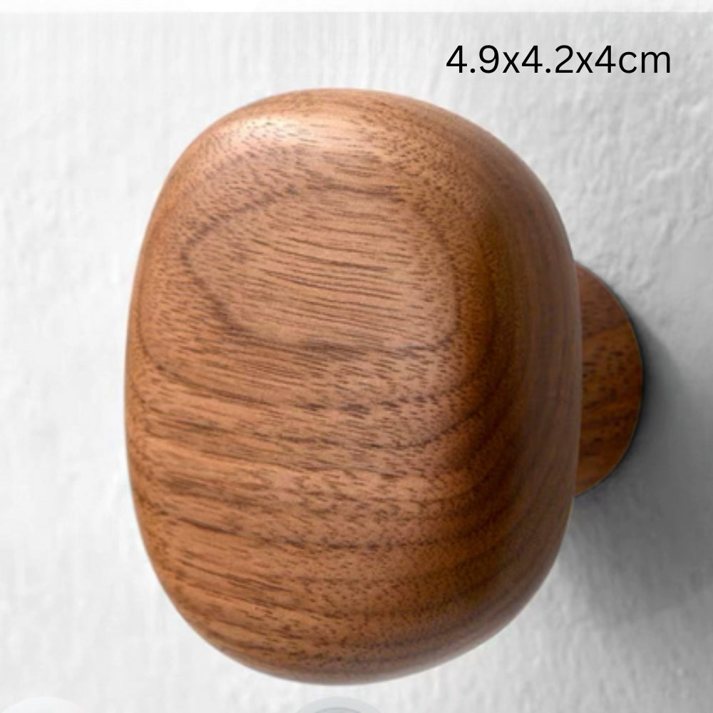 NaturAkzent: Coat Hooks in Pebble Look – Minimalistic, Durable, and Stylish for Hallways and Living Rooms