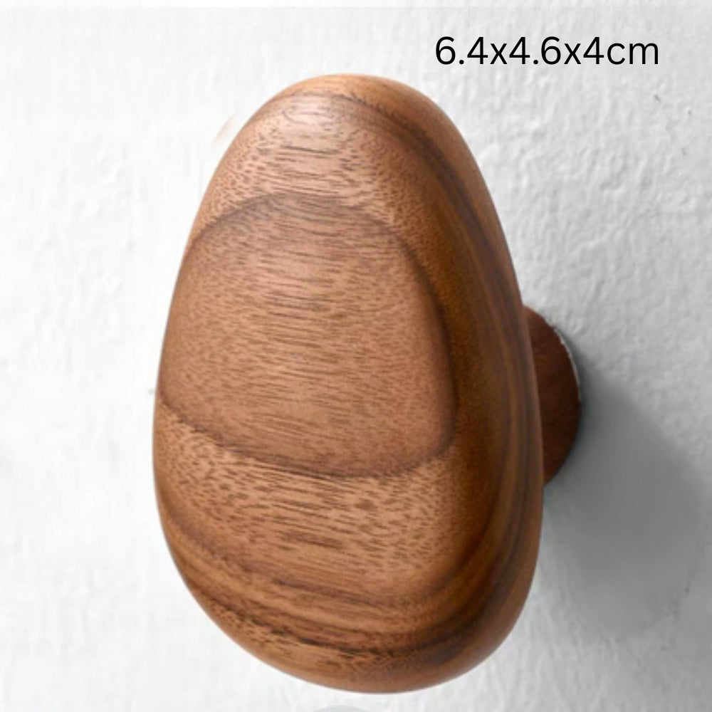 NaturAkzent: Coat Hooks in Pebble Look – Minimalistic, Durable, and Stylish for Hallways and Living Rooms