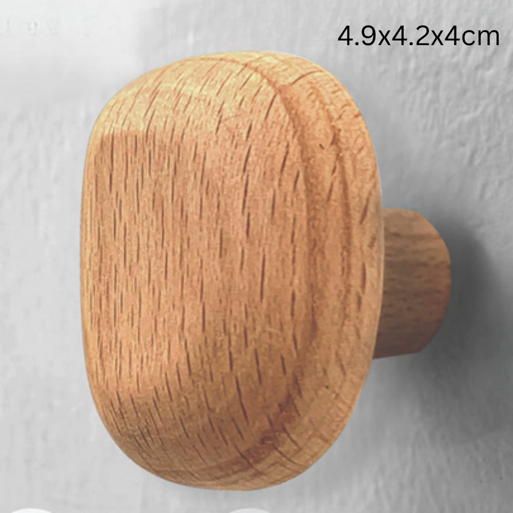NaturAkzent: Coat Hooks in Pebble Look – Minimalistic, Durable, and Stylish for Hallways and Living Rooms