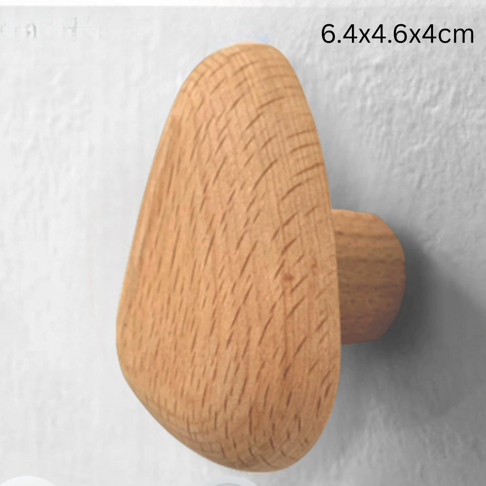 NaturAkzent: Coat Hooks in Pebble Look – Minimalistic, Durable, and Stylish for Hallways and Living Rooms