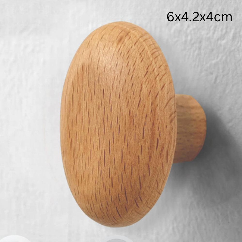 NaturAkzent: Coat Hooks in Pebble Look – Minimalistic, Durable, and Stylish for Hallways and Living Rooms