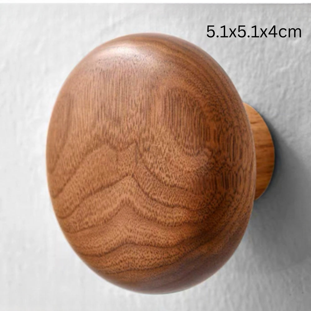 NaturAkzent: Coat Hooks in Pebble Look – Minimalistic, Durable, and Stylish for Hallways and Living Rooms
