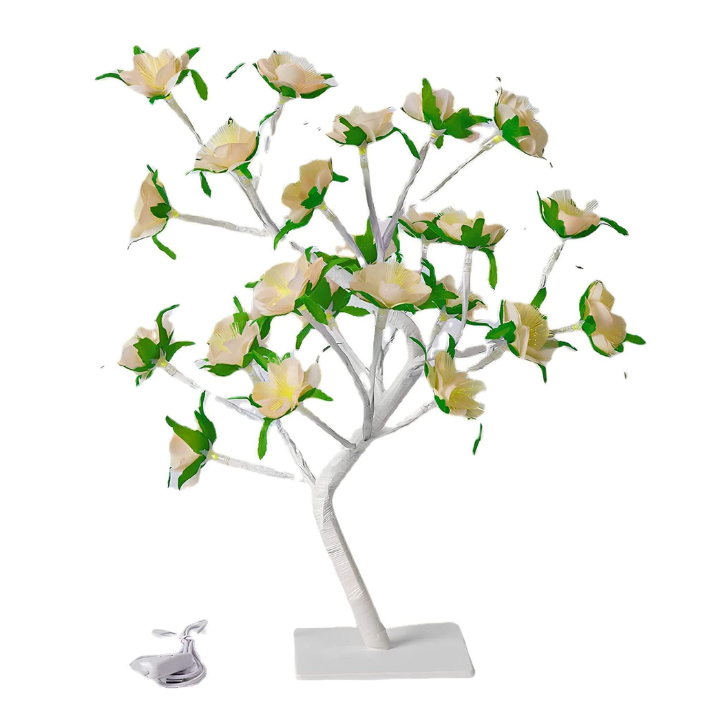 NaturGlanz: Enchanting Tree Table Lamp – Warm LED Light for Living Room & Bedroom