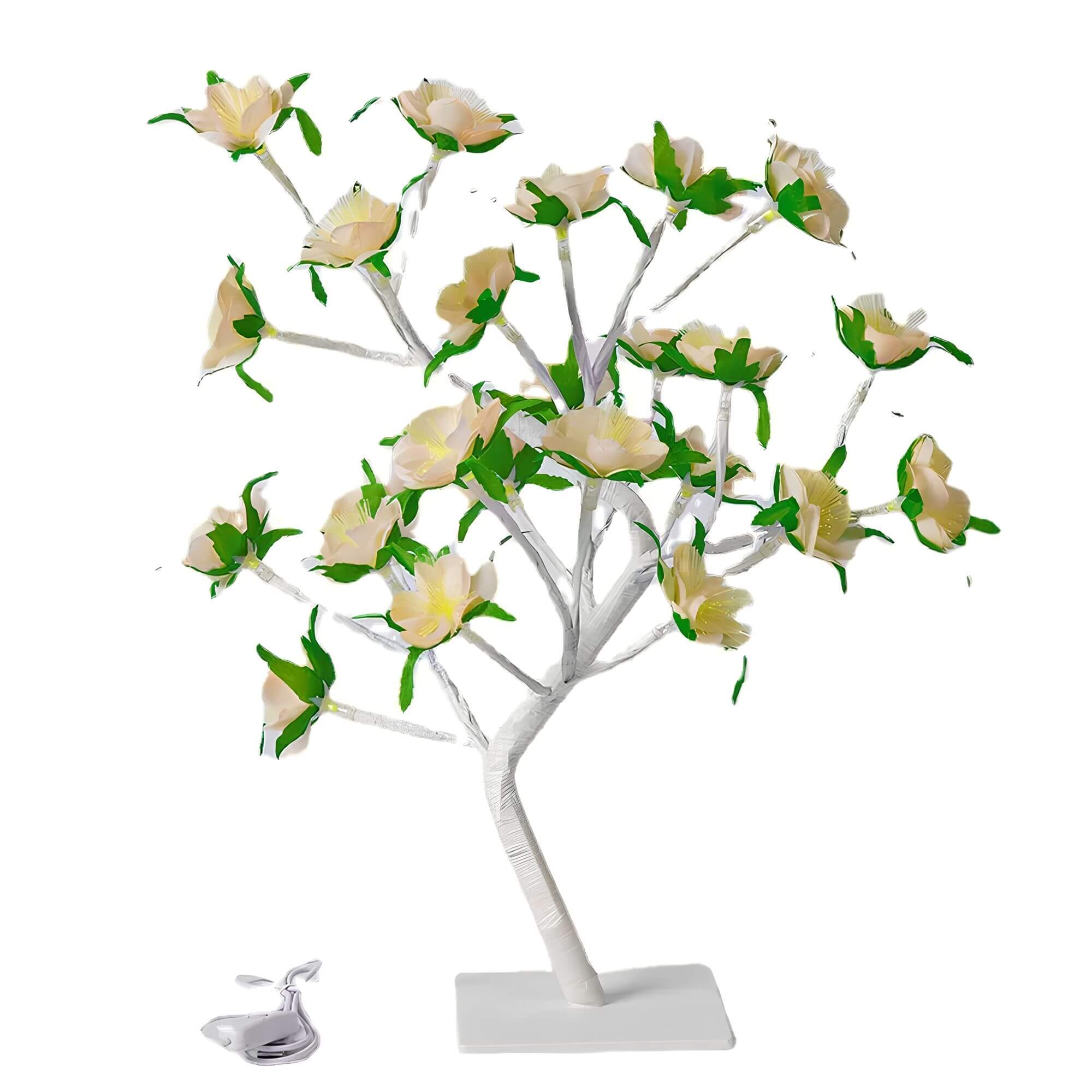 NaturGlanz: Enchanting Tree Table Lamp – Warm LED Light for Living Room & Bedroom
