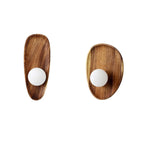 NaturGlanz: Wooden Wall Light – Warm Light for Living Room & Bedroom