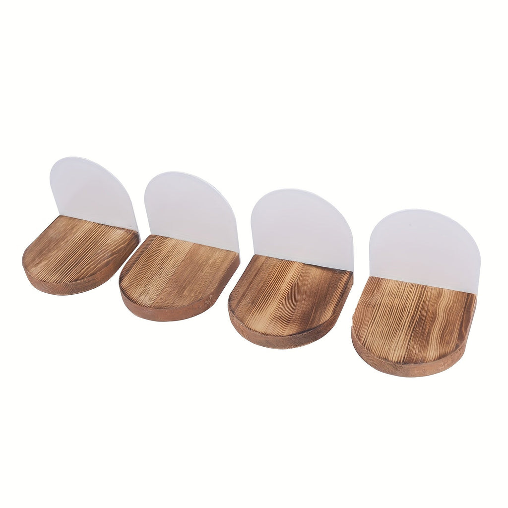 NaturKurve: Decorative Wall Shelves – Rustic, Space-Saving & Hanging in Boho Style for Candles & Accessories in the Bedroom
