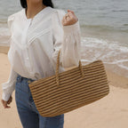 NaturStil: Straw Tote Bag – Handcrafted, Durable & Decorative for Summer & Vacation