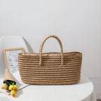 NaturStil: Straw Tote Bag – Handcrafted, Durable & Decorative for Summer & Vacation