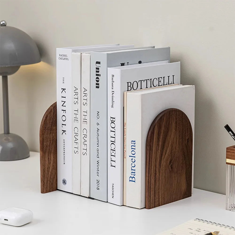 Bookend, Freestanding Design, Desktop Organizer, Single Piece