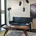 NautIron: Pendant Light Made of Metal & Iron in Maritime Cannon Design – for Living Rooms & Lofts