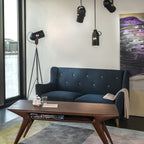 NautIron: Pendant Light Made of Metal & Iron in Maritime Cannon Design – for Living Rooms & Lofts