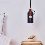 NautIron: Pendant Light Made of Metal & Iron in Maritime Cannon Design – for Living Rooms & Lofts