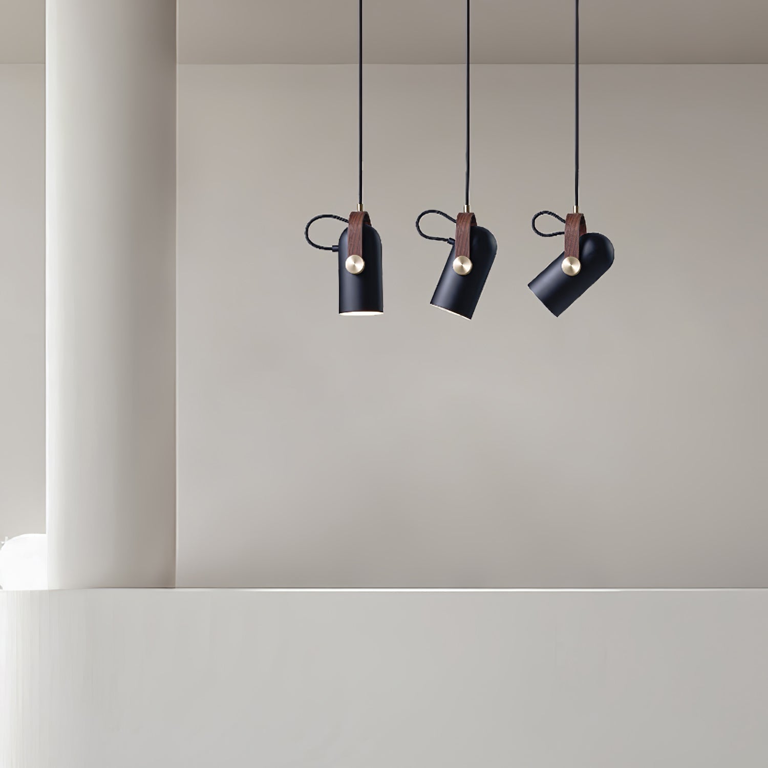 NautIron: Pendant Light Made of Metal & Iron in Maritime Cannon Design – for Living Rooms & Lofts