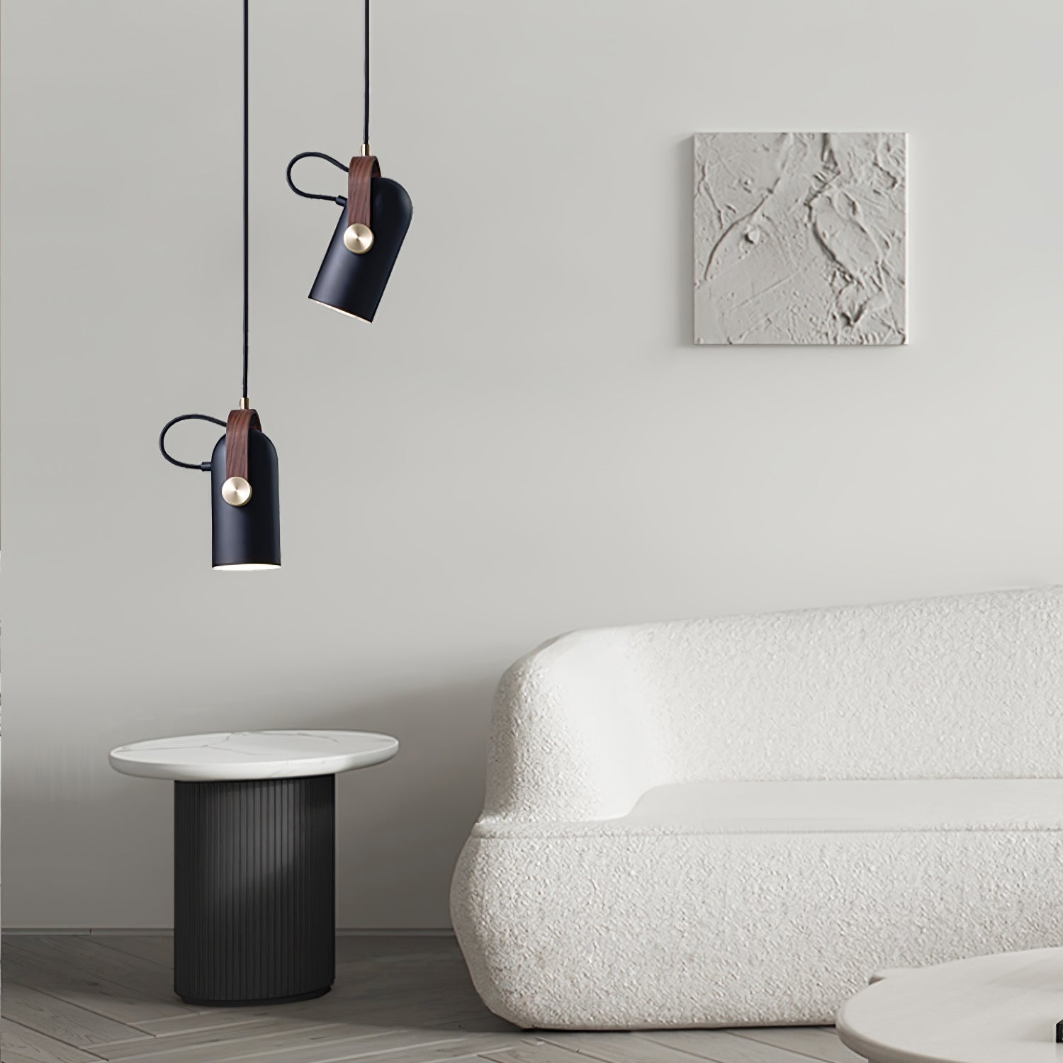 NautIron: Pendant Light Made of Metal & Iron in Maritime Cannon Design – for Living Rooms & Lofts