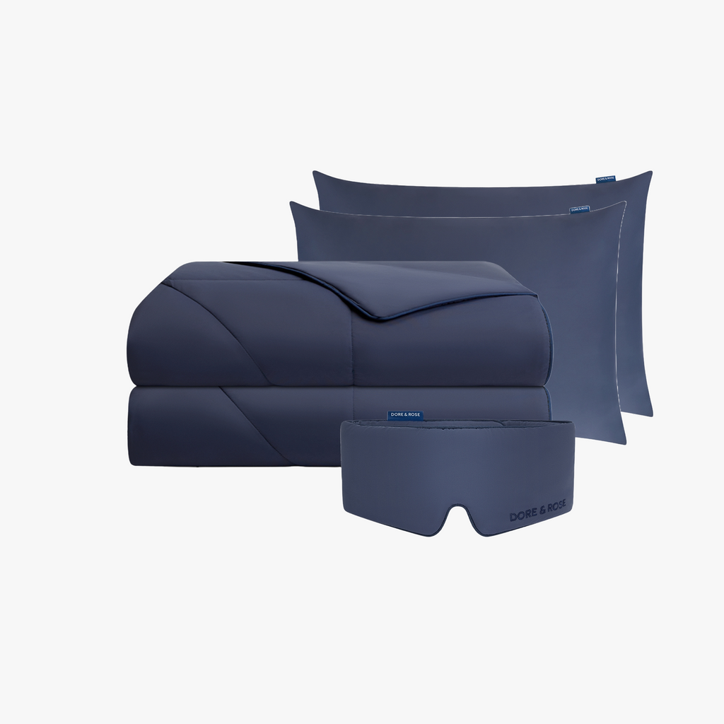 Aeris Cool Sleep Bundle | Temperature Regulating Comforter & Mask