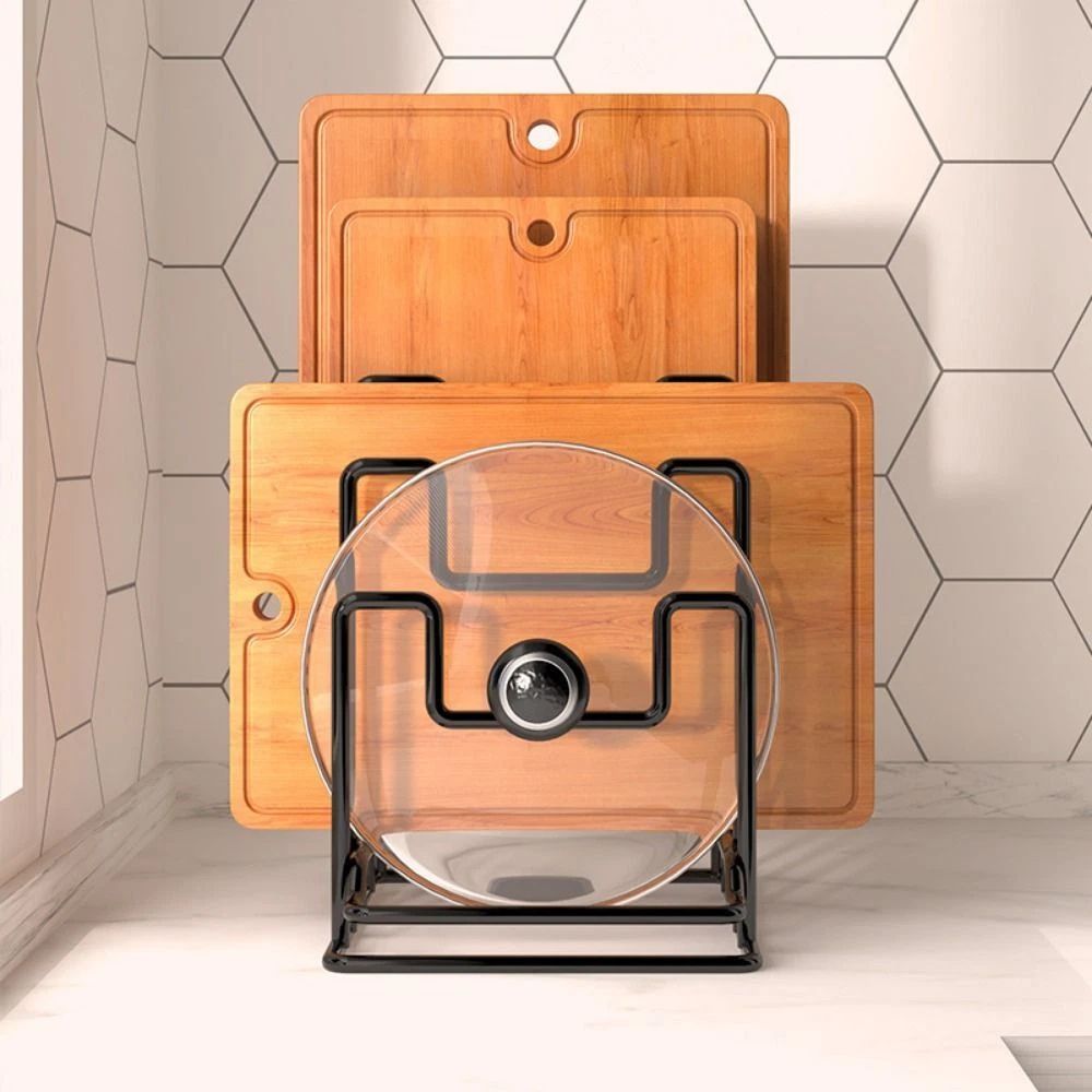 Cutting Board Organizer, 4 Slot, Freestanding, Countertop
