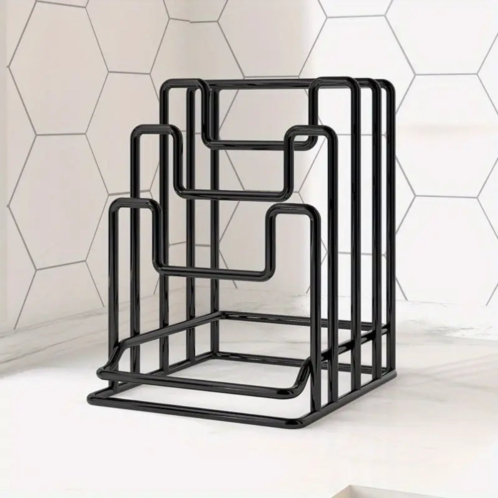 Cutting Board Organizer, 4 Slot, Freestanding, Countertop