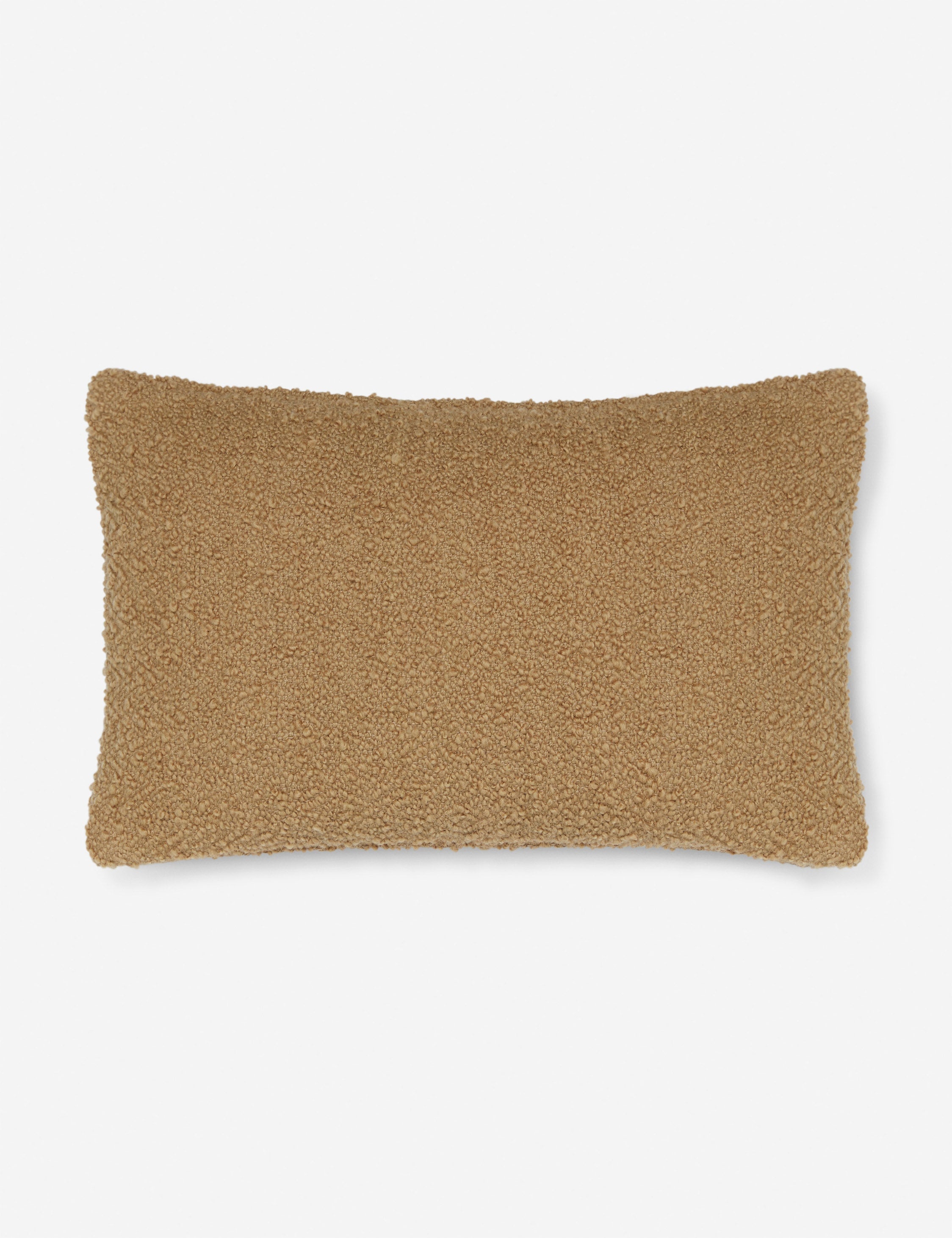 Bela Boucle Pillow | Ultrasoft Woolen Fibers, Solid Design