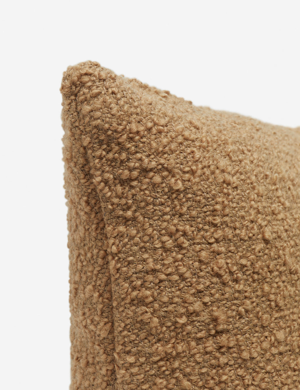 Bela Boucle Pillow | Ultrasoft Woolen Fibers, Solid Design