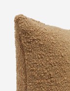 Bela Boucle Pillow | Ultrasoft Woolen Fibers, Solid Design