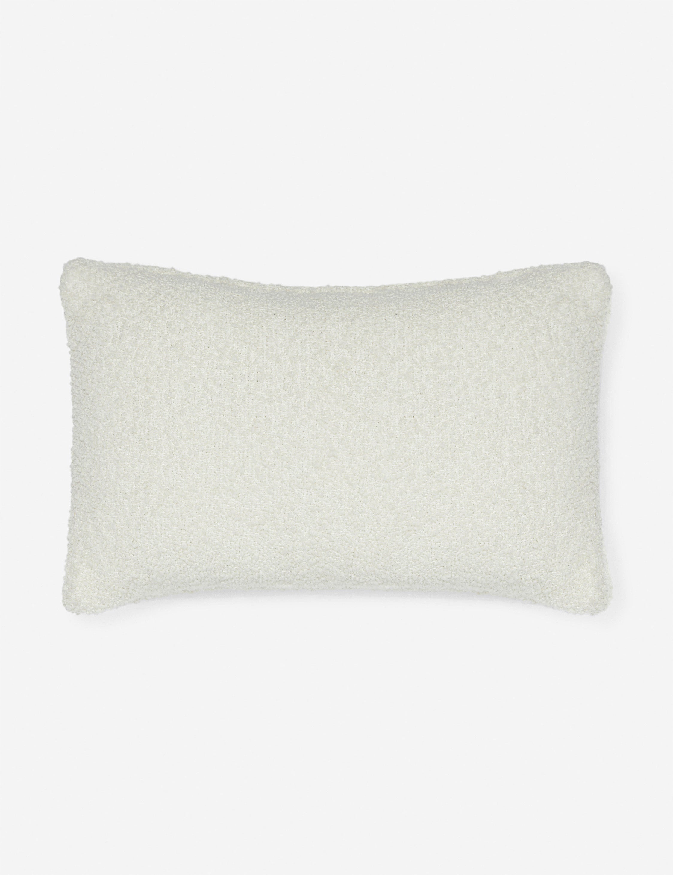 Bela Boucle Pillow | Ultrasoft Woolen Fibers, Solid Design