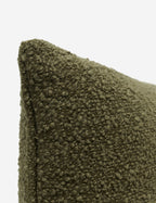 Bela Boucle Pillow | Ultrasoft Woolen Fibers, Solid Design