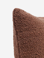 Bela Boucle Pillow | Ultrasoft Woolen Fibers, Solid Design