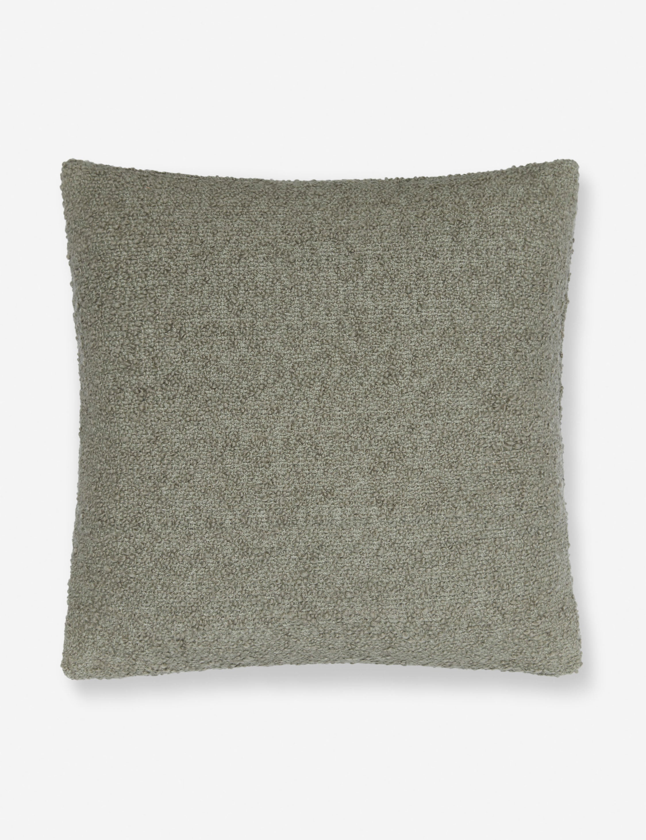 Bela Boucle Pillow | Ultrasoft Woolen Fibers, Solid Design