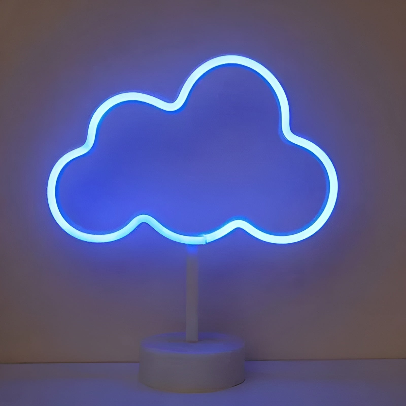 Neon Signal Lamp Multicolor Decorative Indoor Lighting with Stable Base
